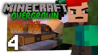 Minecraft Overgrown #4: The Road (Vanilla Lets Play)