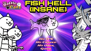 How to Easily Beat Crazed Fish with lvl 20 cats (Battle Cats)