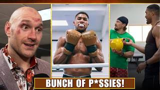 Tyson Fury GOES OFF on Anthony Joshua Training With Usyk