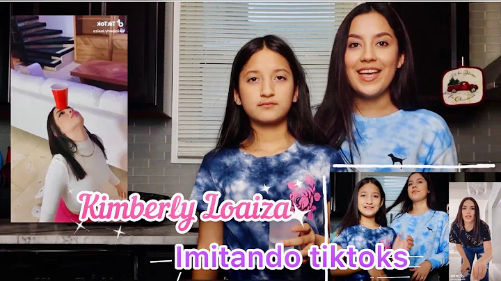 IMITANDO RETOS DE TIKTOK DE KIMBERLY LOAIZA / Mari...