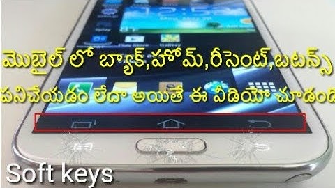 How to get navigation bar or soft keys on any android by replacing damaged physical buttons?