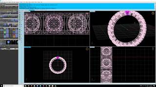 How to make 3D gemvision jewelry design ring & pogs..Part.1