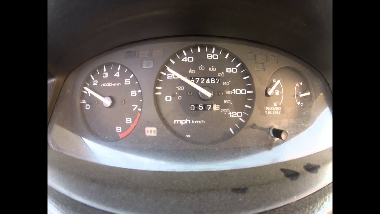 1992 Honda Civic Intermittent RPM Gauge issue need input