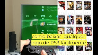 PASSO A PASSO COMO BAIXAR E JOGAR JOGOS DE PS3 DE GRACA VIA HD EXTERNO
