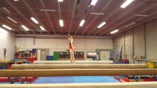 Back pike beam