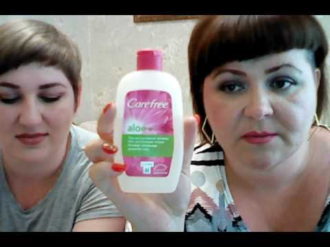 уход: интимный гель oriflame. carefree aloe,влажные салфетки salfeti и т.д