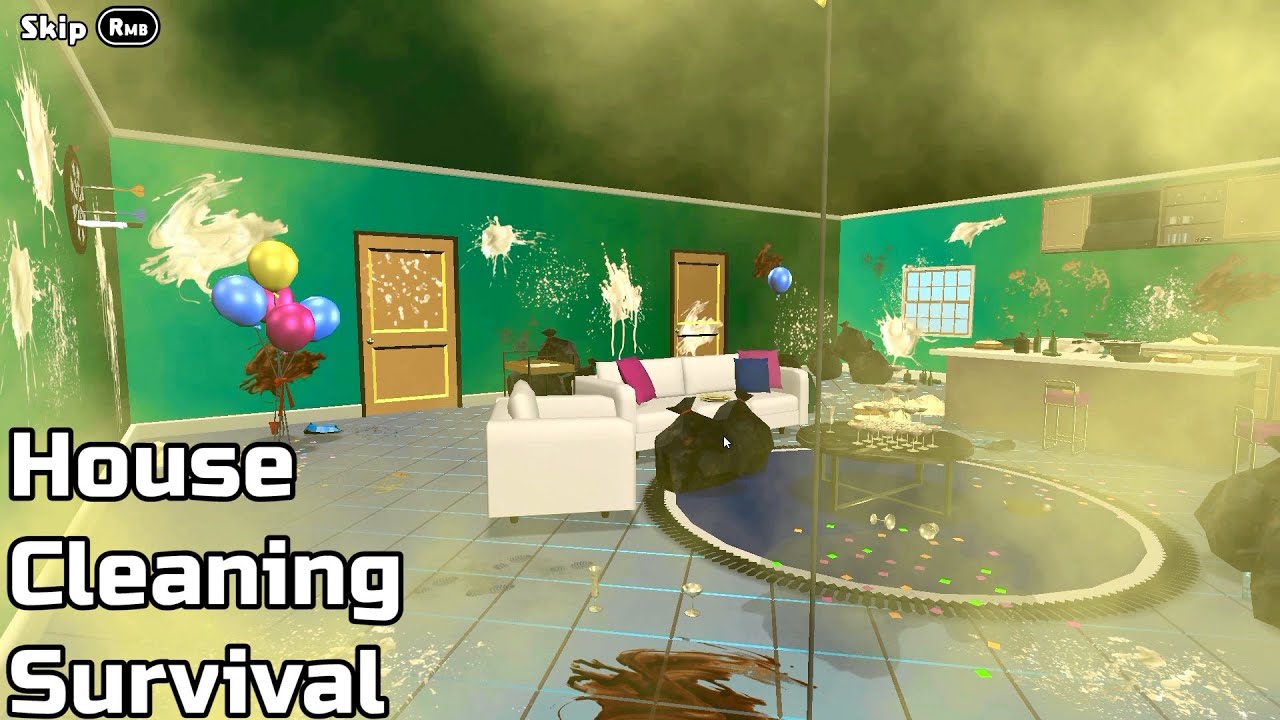 House Cleaning Survival Walkthrough Gameplay Part 3 / PC YouTube