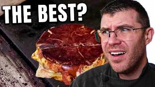 Pro Chef Reacts.. Adam Ragusea Made The BEST Grilled Cheese EVER... With a BRICK?