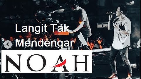 NOAH – AKSI GITAR LUKMAN LAGU "LANGIT TAK MENDENGAR" (LIVE GOR SRITEX ARENA SOLO) | KONSER 360