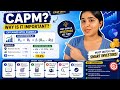Capital Asset Pricing Model or CAPM