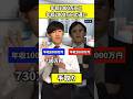 年始1000万円と年収2000万円の違い