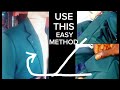 HOW TO FIX A SUIT NECK//EASY NOTCH LAPEL STITCHING TUTORIAL STEP BY STEP//PEAK LAPEL JACKET