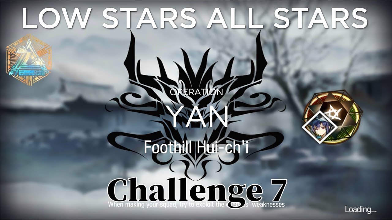 Arknights CC#7 Challenge 7 Guide Low Stars All Stars