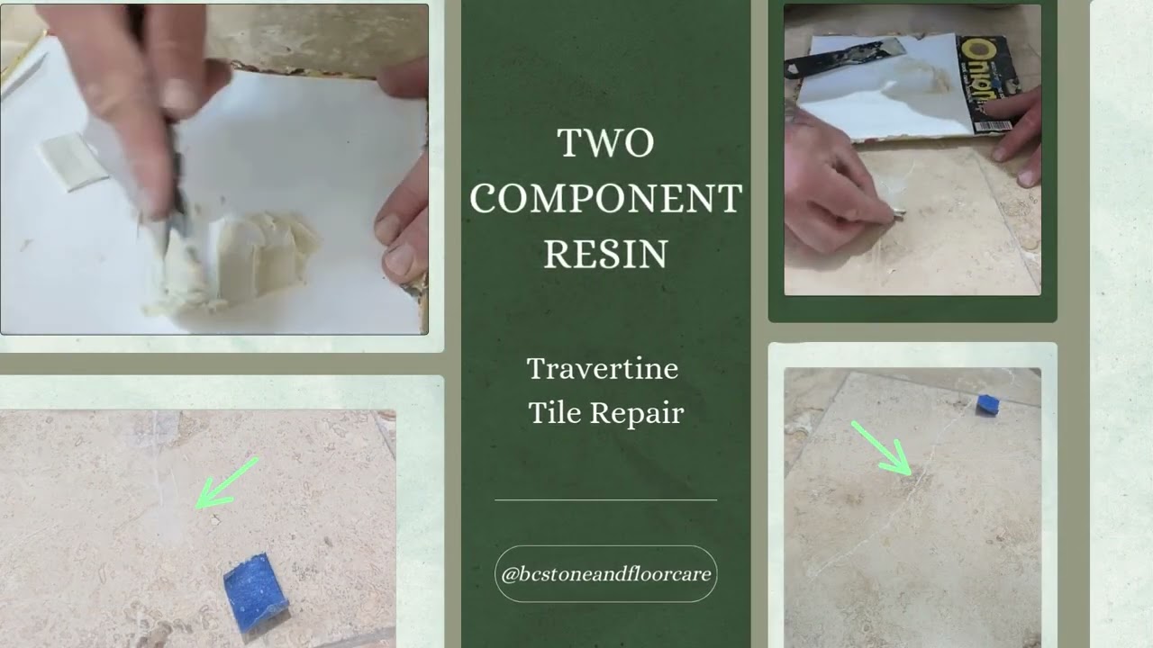 Travertine Floor Tile Repair 