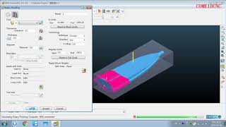 how to use powermill software to make yacht  boat file
