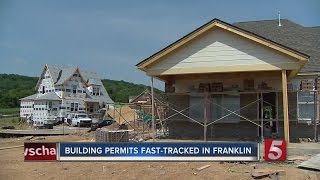 Franklin Fast-Tracks Building Permit Approval Process