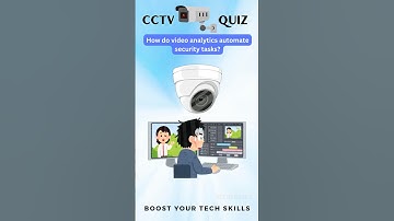 How Do Video Analytics Automate Security Tasks in CCTV Systems? #cctvquiz