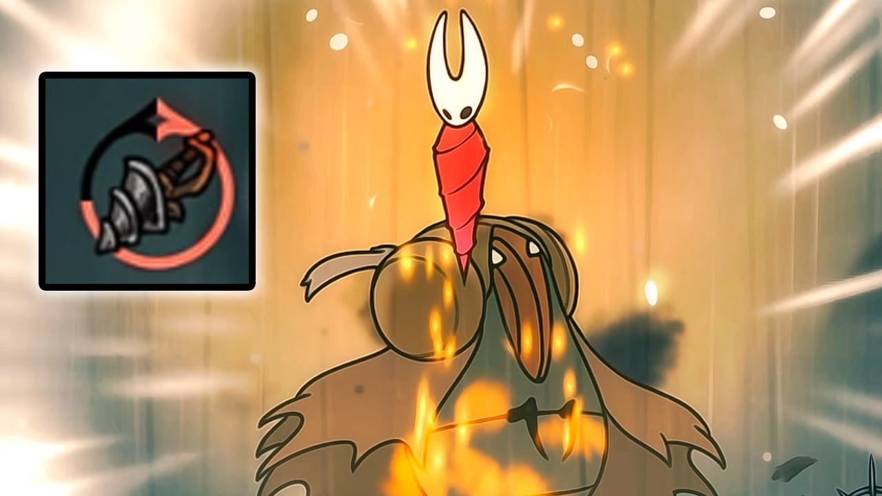 Flying With Moorwing Using Delver's Drill & Beast Crest | Hollow Knight:Silksong