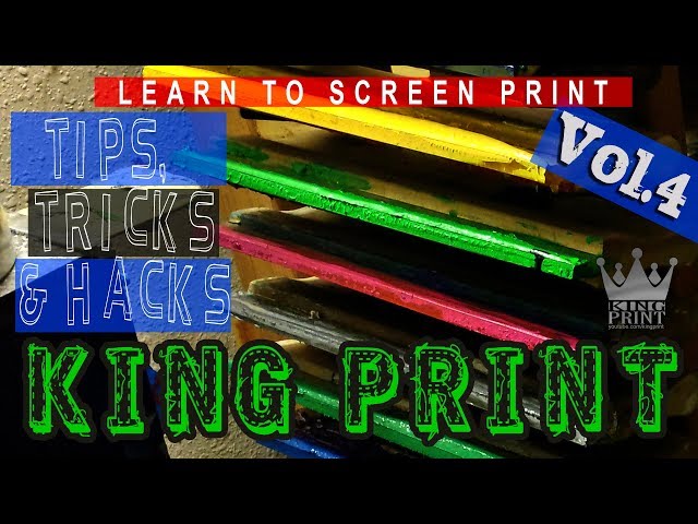 Screen Printing Basics - Squeegees - What 'Durometer' is Best For You? 