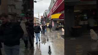 تساقط الامطار اسطنبول