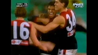 Paul Hopgood goals to give the Demons a 47 point lead  - Melbourne - 1998 Rd 11 v Hawthorn - AFL