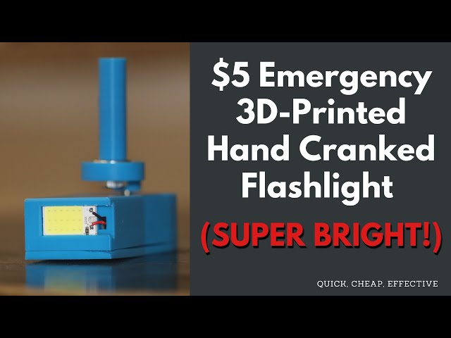 How Crank Flashlights Work - Homemade Circuit Projects