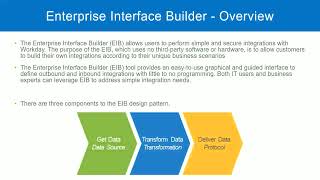 EIB Overview In Workday HCM