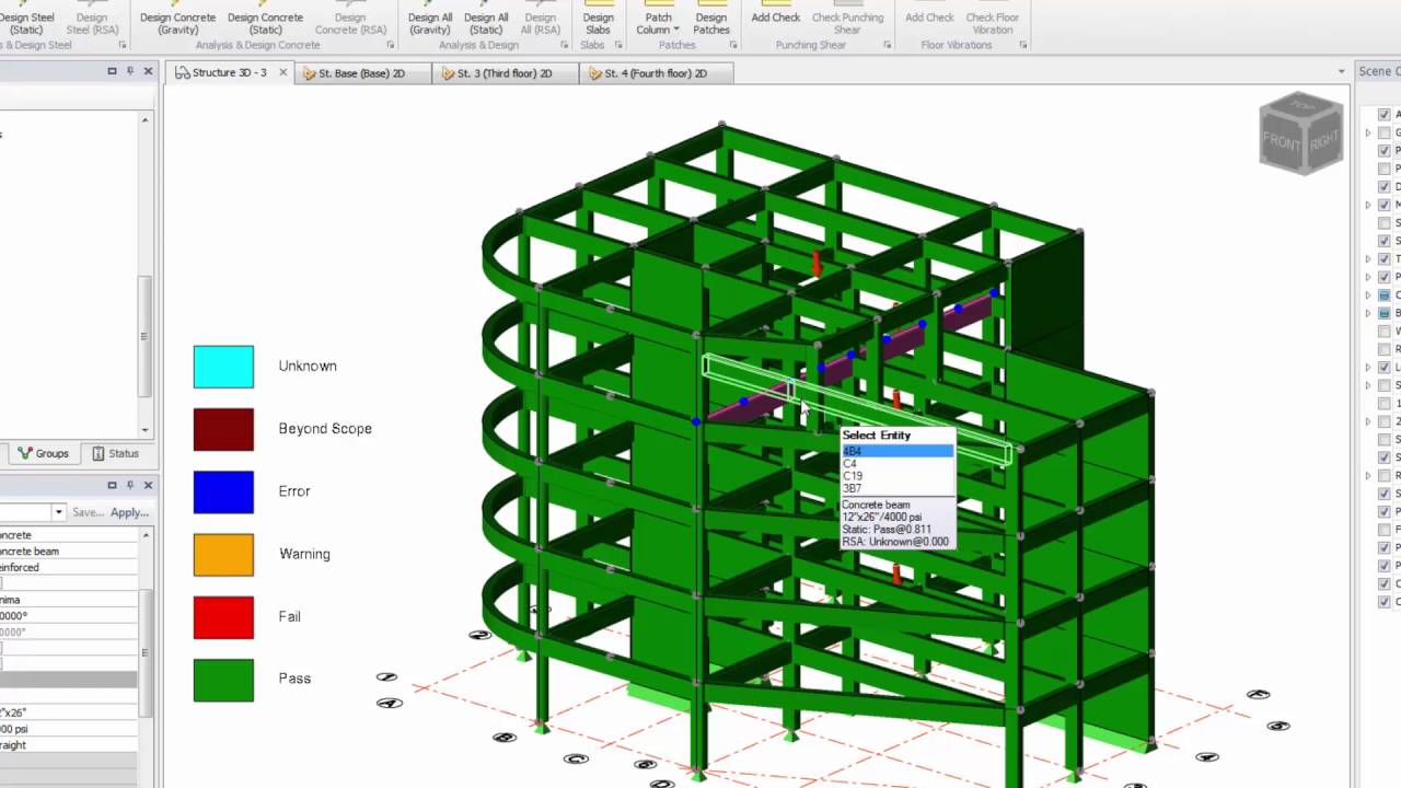 tedds portal frame plastic analysis