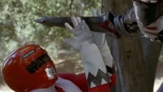 Power Rangers Lost Galaxy - To The Tenth Power - Leo vs Psycho Red Meet Andros