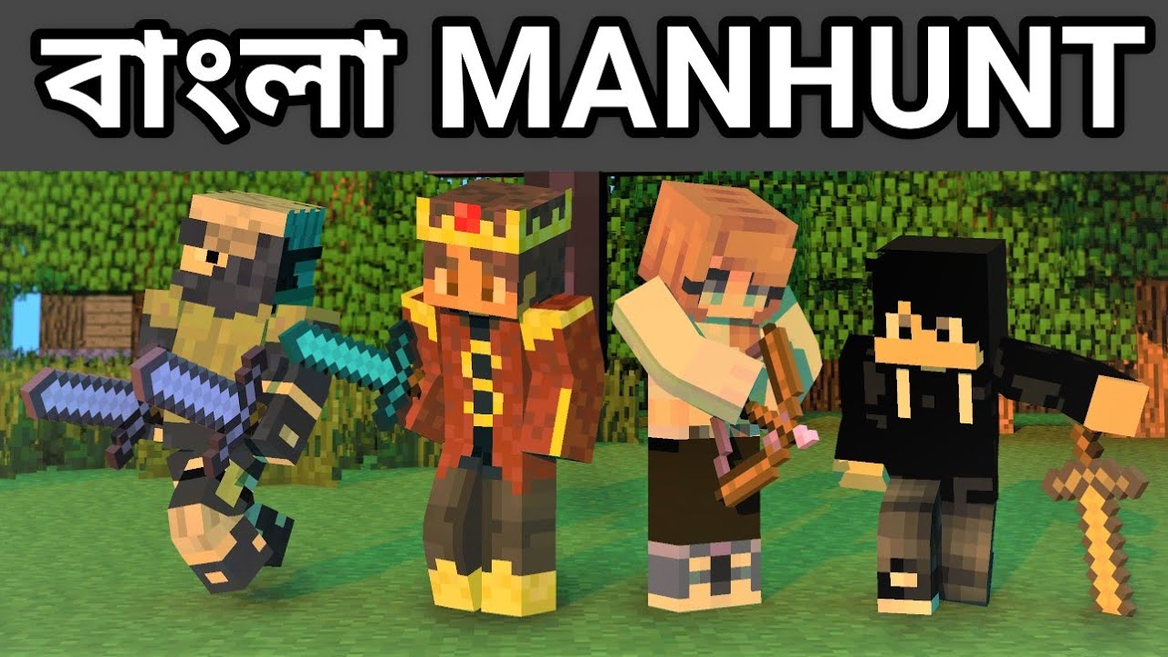 Minecraft Speedrunner VS 3 Hunters | Minecraft Bangla Gameplay | RIS Gaming