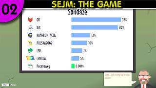 (02) SEJM THE GAME = POLITICS THE GAME = Gameplay 4K 60 FPS
