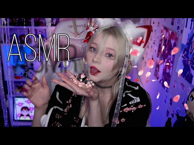 АСМР На 3DIO | Кисточки, Перчатки, Массаж Ушек Маслом | ASMR On 3 DIO 🍑