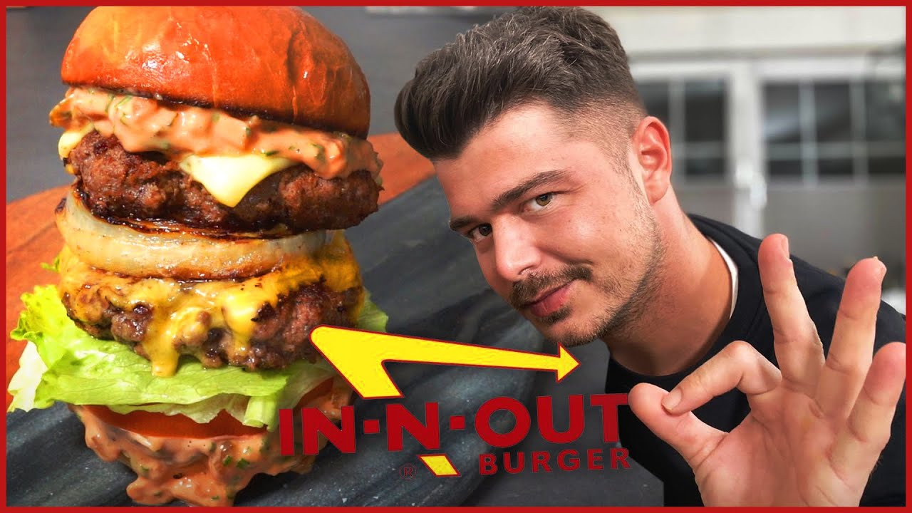 Der Ultimative IN N OUT Burger für Zuhause | Nur Besser 😁