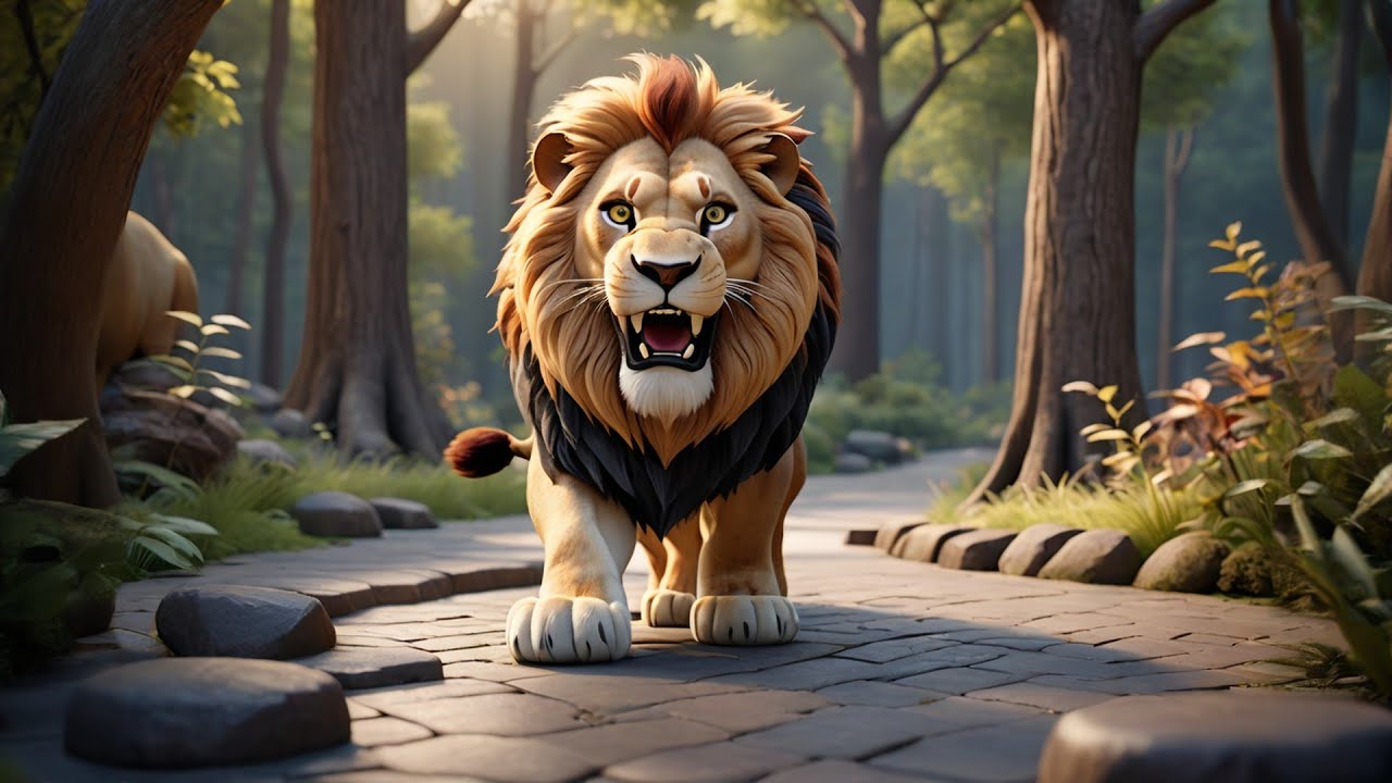 The Clever Rabbit and the Cruel Lion