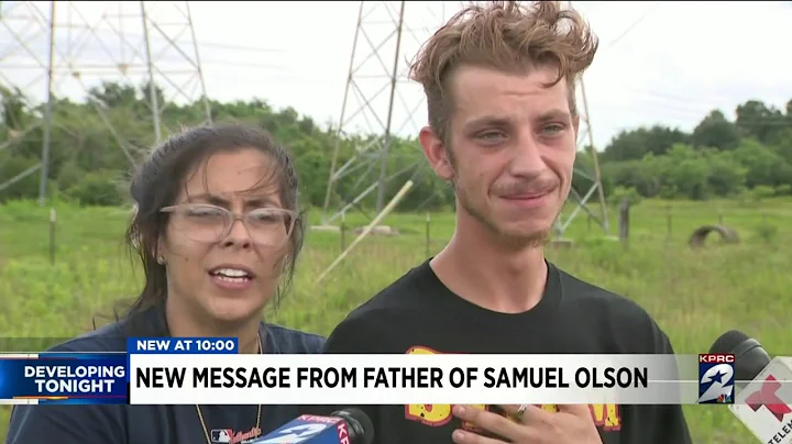 New message from father of Samuel Olson