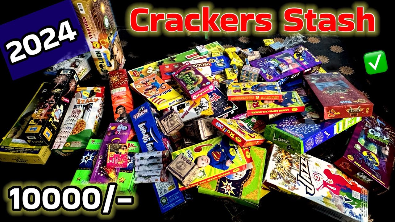 Mega 10,000 Budget Crackers Collection // crackers price and unboxing ...