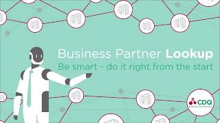 CDQ Business Partner Lookup