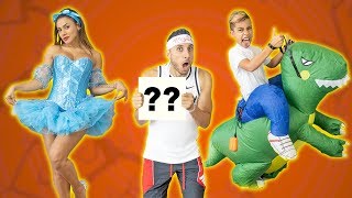 RATING My WIFE & SON'S HALLOWEEN OUTFITS! WHO WILL WIN?? | The Royalty Family