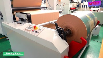HIGH SPEED PAPER BAG MAKING MACHINE | पेपर बैग बनाने की मशीन |Contact Us