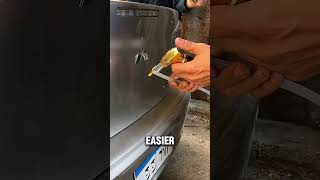 Fixing a deep car dent with a BASKETBALL?! 🏀