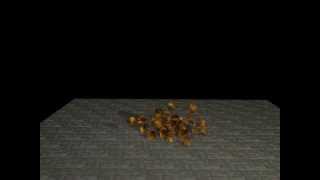 C4D R15 Cloner + Dynamics Test-1