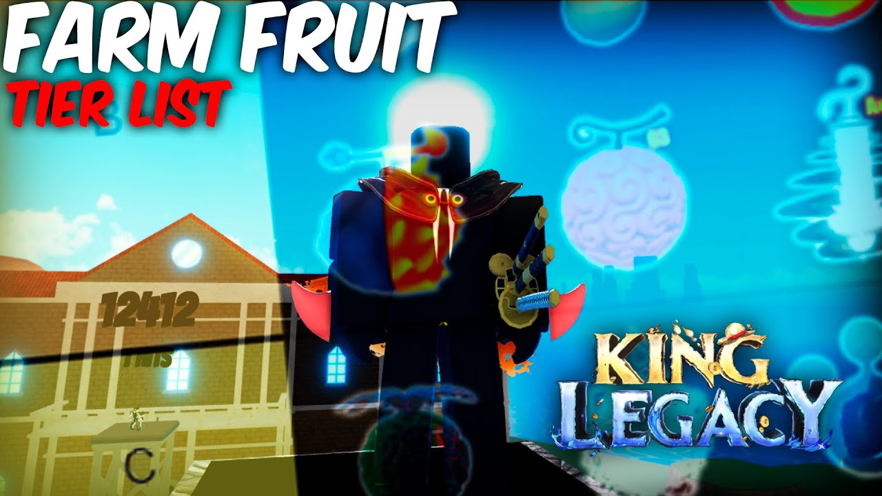 TOP 3 MELHORES FRUTAS PRA UPAR NO KING LEGACY! #kinglegacy #roblox #fo