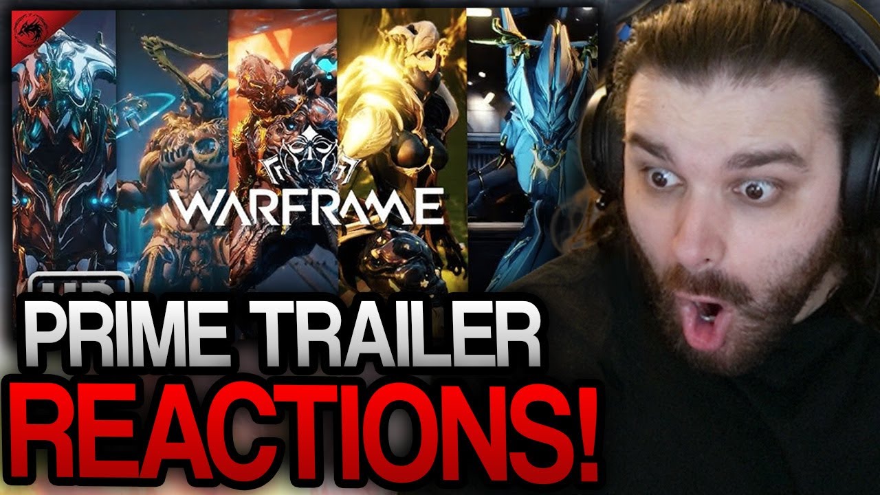 Реакция нового игрока на все трейлеры Warframe Prime