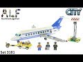 Lego City 3181 Passenger Plane Speed Build