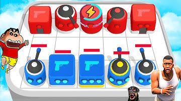 SHINCHAN NOOB VS PRO VS HACKER IN Tactical Merge with franklin & chop | Dream Squad Op