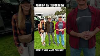 People who made our day at the Florida RV Show! ❤️