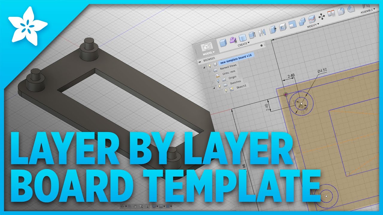 circuit board template