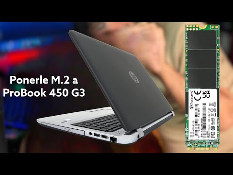 Cómo abrir y ponerle M.2 a Laptop HP ProBook 450 G3 ? - YouTube