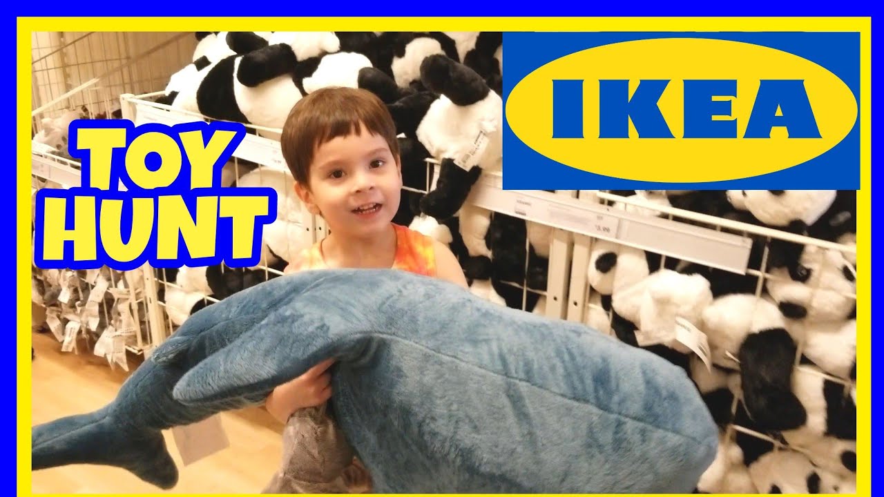 IKEA TOY HUNT SHOPPING TRIP FOR KIDS IKEA SUPERSTORE HUGE KIDS SECTION