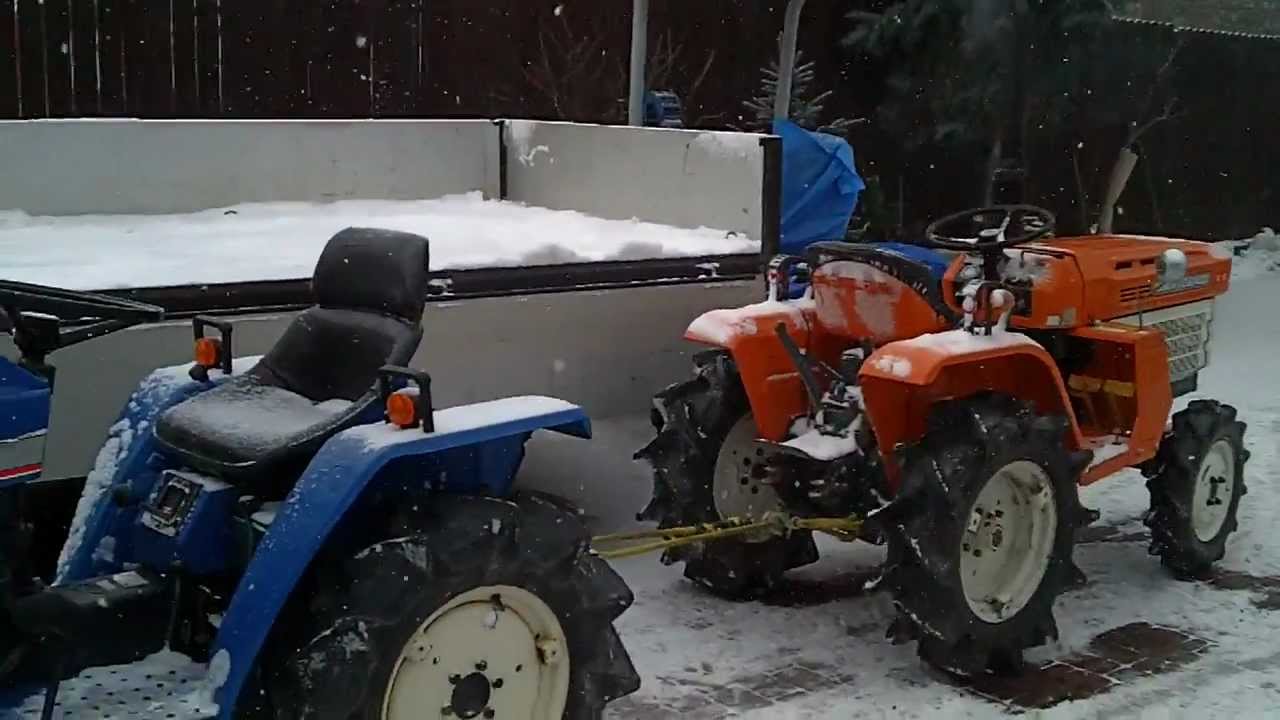 KUBOTA vs ISEKI.Ciągniczki ogrodnicze. Który mocniejszy ? www.traktorki